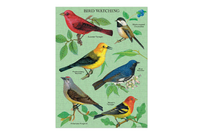 Cavallini 240 Piece Puzzle - Bird Watching | Flywheel | Stationery | Tasmania