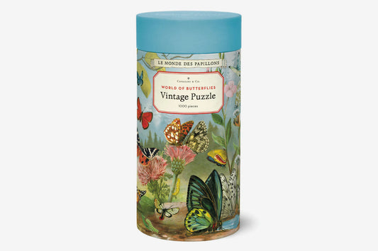 Cavallini 1000 Piece Puzzle - World of Butterflies | Flywheel | Stationery | Tasmania
