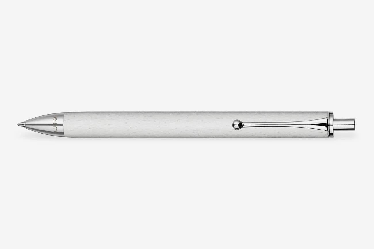 E+M Allwood Ballpoint Pen - Beech White | Flywheel | Stationery | Tasmania