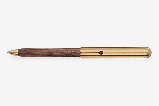 E+M Style Ballpoint Pen - Walnut | Flywheel | Stationery | Tasmania