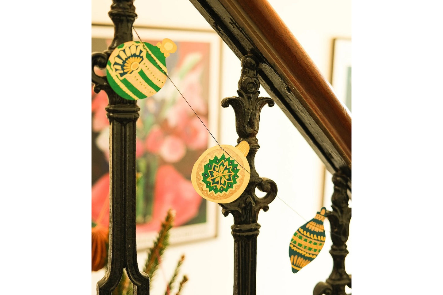 East End Press Sewn Garland - Christmas Ornaments | Flywheel | Stationery | Tasmania