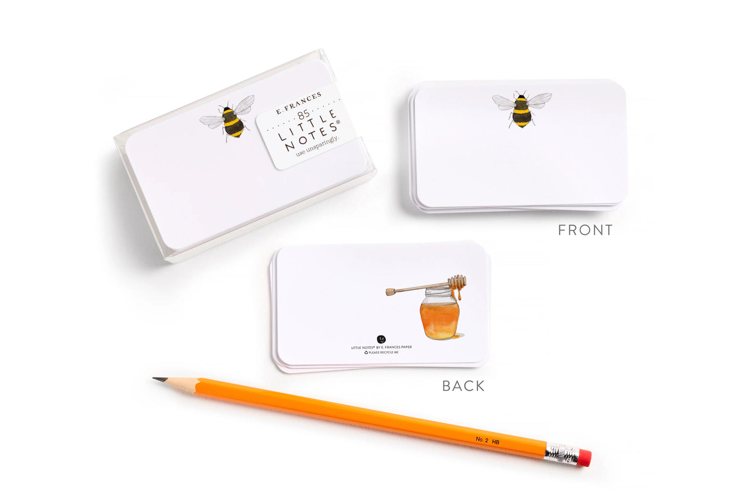 E. Frances Little Notes - Bee | Flywheel | Stationery | Tasmania