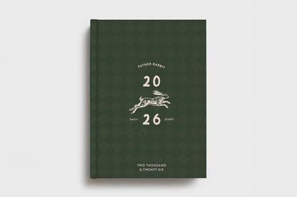Father Rabbit 2026 Daily Diary - Mosaic Tiles | Flywheel | Stationery | Tasmania