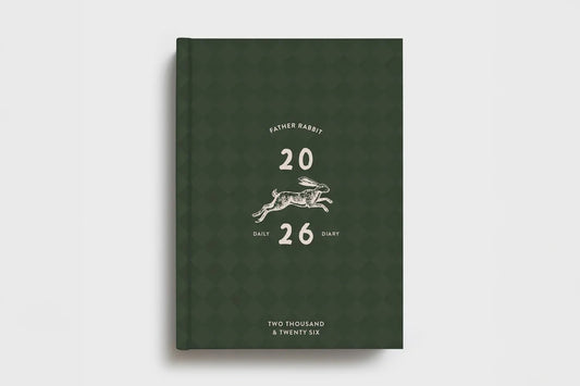 Father Rabbit 2026 Daily Diary - Mosaic Tiles | Flywheel | Stationery | Tasmania