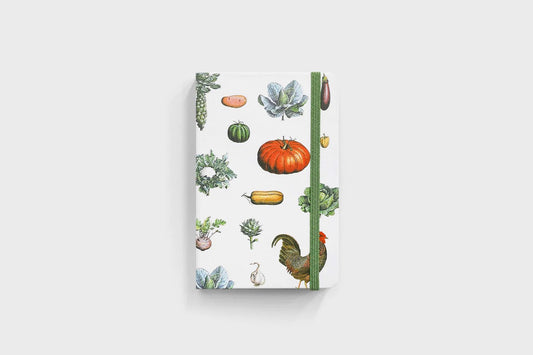 Father Rabbit Hardcover Notebook - Vintage Vegetables | Flywheel | Stationery | Tasmania