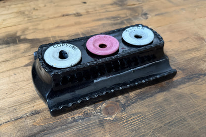 Ceramic Pen and Ink Stand Flywheel Stationery Tasmania