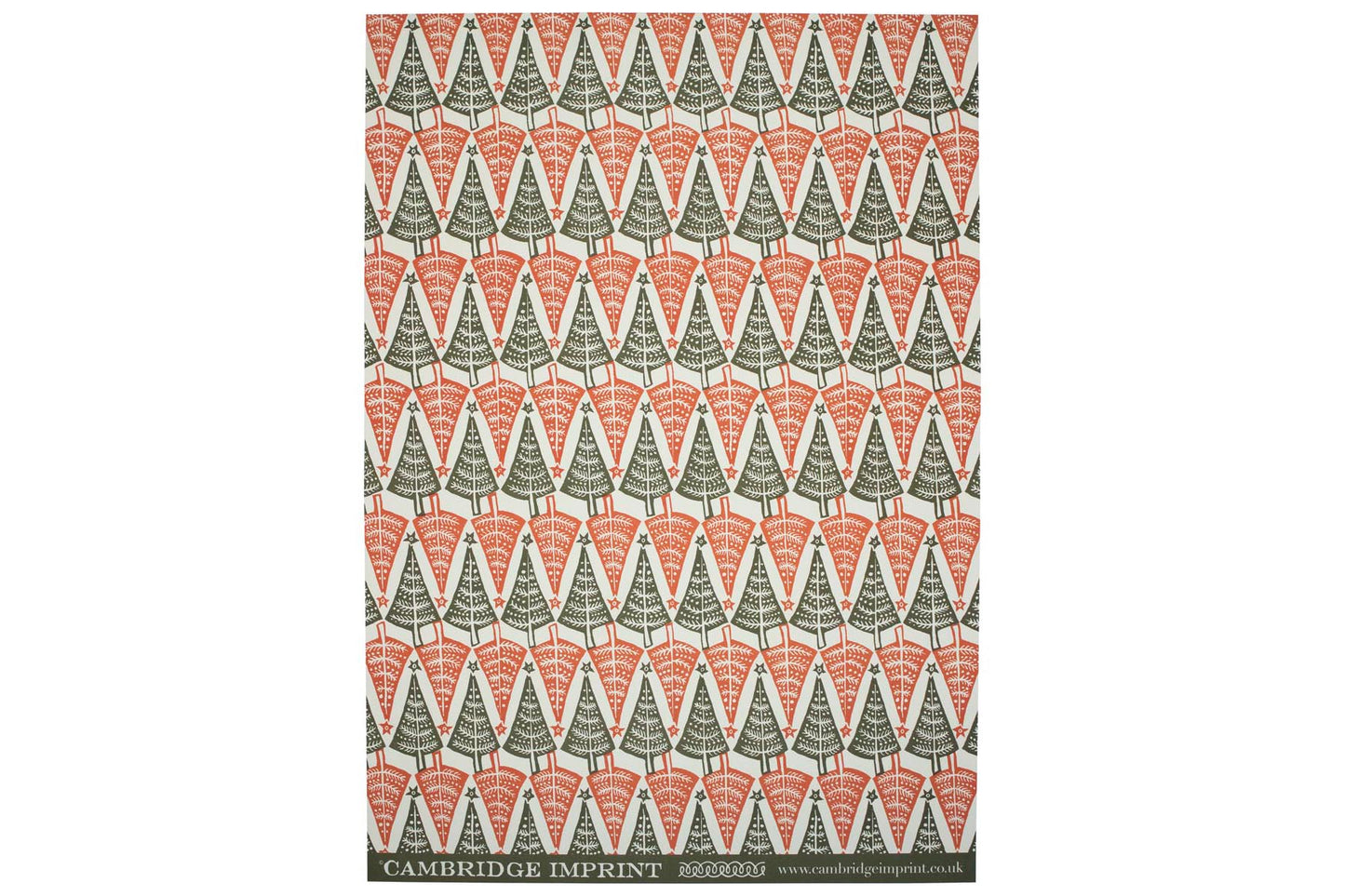 Cambridge Imprint Gift Wrap - Dancing Trees | Flywheel | Stationery | Tasmania