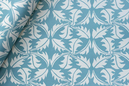 Cambridge Imprint Gift Wrap - Dandelion Blue | Flywheel | Stationery | Tasmania