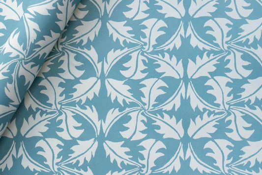 Cambridge Imprint Gift Wrap - Dandelion Blue | Flywheel | Stationery | Tasmania