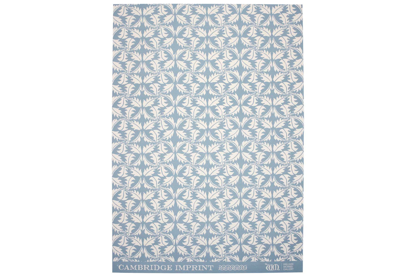 Cambridge Imprint Gift Wrap - Dandelion Blue | Flywheel | Stationery | Tasmania