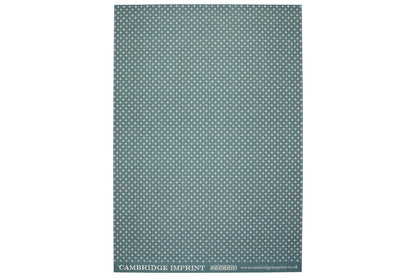 Cambridge Imprint Gift Wrap - Little Stars Petrol Blue | Flywheel | Stationery | Tasmania