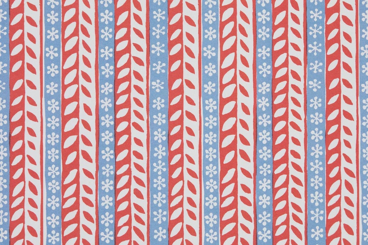 Cambridge Imprint Gift Wrap - Merry Christmas Red & Blue | Flywheel | Stationery | Tasmania