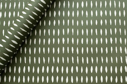 Cambridge Imprint Gift Wrap - Seed Olive | Flywheel | Stationery | Tasmania