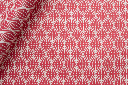 Cambridge Imprint Gift Wrap - Selvedge Madder | Flywheel | Stationery | Tasmania