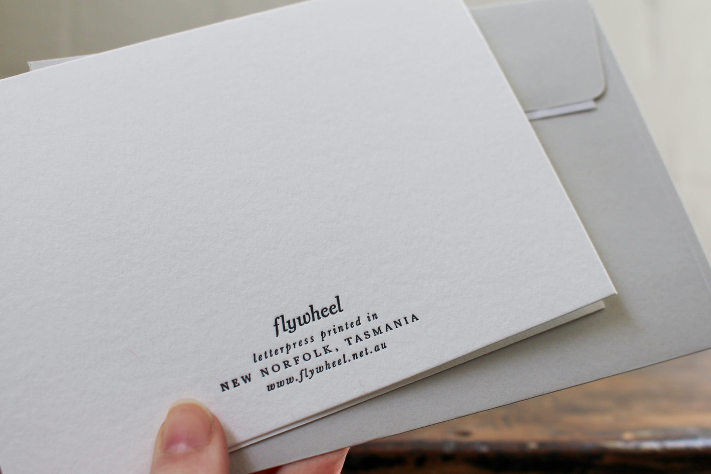 Letterpress Greeting Card - Parakeets | Flywheel | Stationery | Tasmania