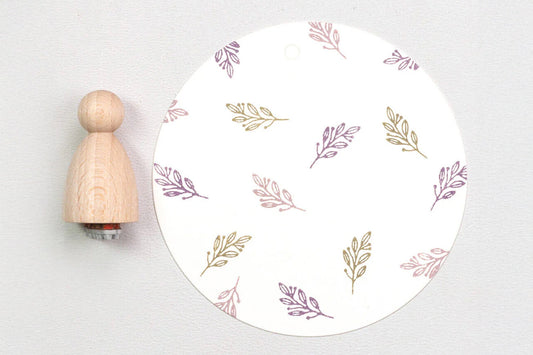 Perlenfischer Rubber Stamp - Winter Branch | Flywheel | Stationery | Tasmania