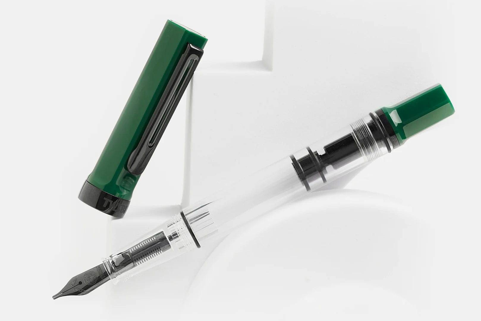 TWSBI Eco Fountain Pen - Irish Green with Onyx | Flywheel | Stationery | Tasmania