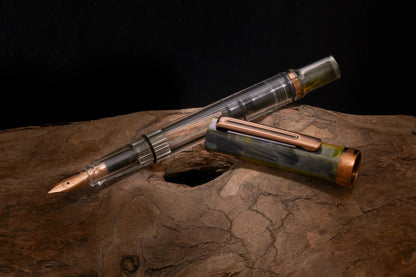 TWSBI Eco Fountain Pen - Serpentine with Bronze | Flywheel | Stationery | Tasmania