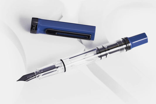 TWSBI Eco Fountain Pen - Slate Blue with Onyx | Flywheel | Stationery | Tasmania