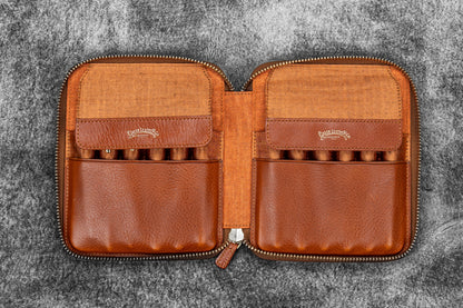 Galen Leather Legacy Collection - 12 Pen Zip Case | Flywheel | Stationery | Tasmania