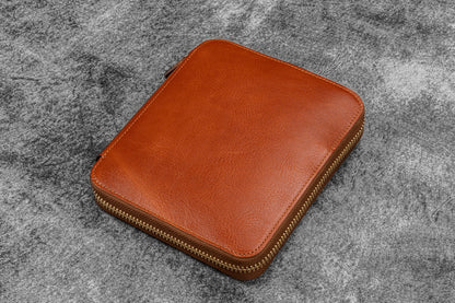 Galen Leather Legacy Collection - 12 Pen Zip Case | Flywheel | Stationery | Tasmania