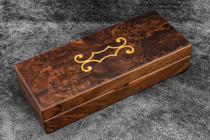 Galen Leather Wooden Pen Display Case | Flywheel | Stationery | Tasmania