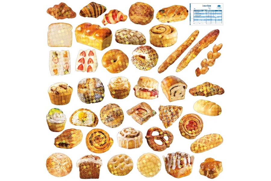 Greeting Life Inc. Stickers - Bakery | Flywheel | Stationery | Tasmania