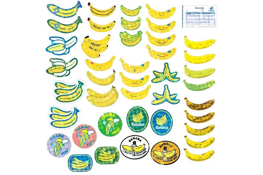 Greeting Life Inc. Stickers - Bananas | Flywheel | Stationery | Tasmania