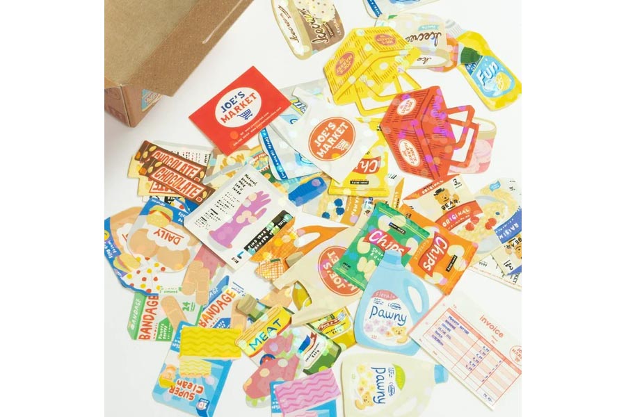 Greeting Life Inc. Stickers - Joe's Market | Flywheel | Stationery | Tasmania