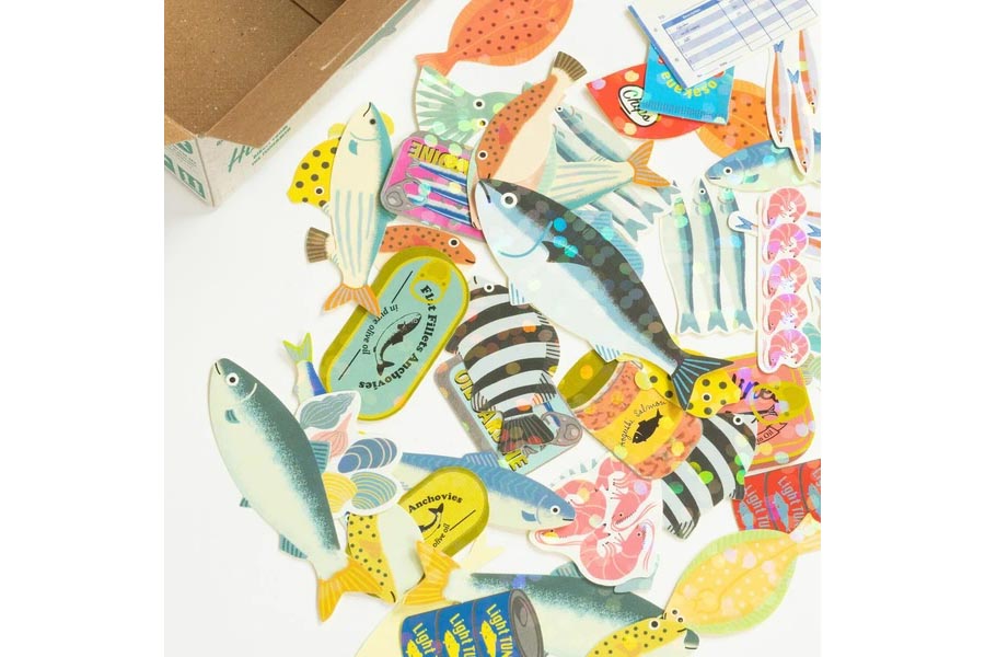 Greeting Life Inc. Stickers - Seafood | Flywheel | Stationery | Tasmania