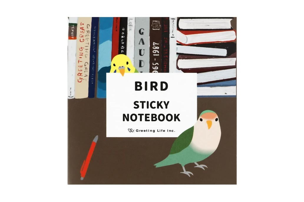 Greeting Life Inc. Sticky Notes - Bird | Flywheel | Stationery | Tasmania