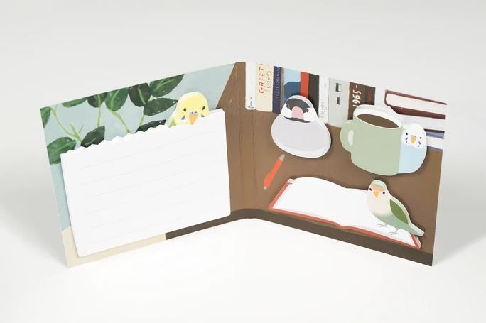 Greeting Life Inc. Sticky Notes - Bird | Flywheel | Stationery | Tasmania
