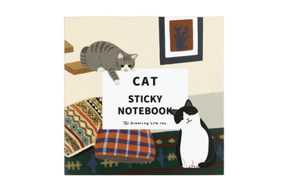 Greeting Life Inc. Sticky Notes - Cat | Flywheel | Stationery | Tasmania