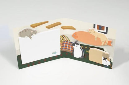 Greeting Life Inc. Sticky Notes - Cat | Flywheel | Stationery | Tasmania