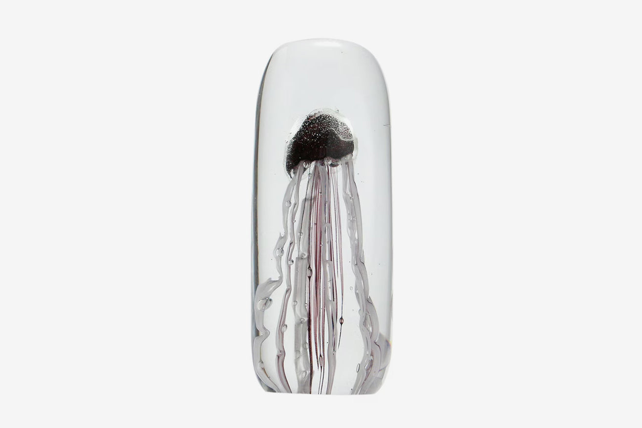 Here by Detail Jellyfish Paper Weight - Tall/Purple | Flywheel | Stationery | Tasmania
