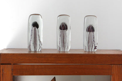 Here by Detail Jellyfish Paper Weight - Tall/Purple | Flywheel | Stationery | Tasmania