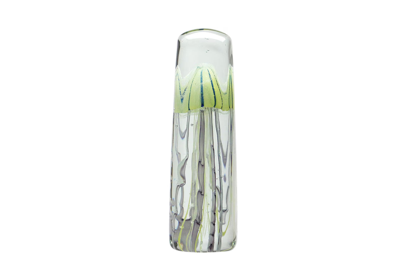 Here by Detail Jellyfish Paper Weight - Tall/Yellow | Flywheel | Stationery | Tasmania