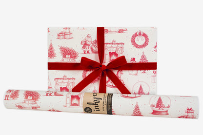 Inky Co Wrap - Christmas Eve Rouge General Flywheel Stationery Tasmania