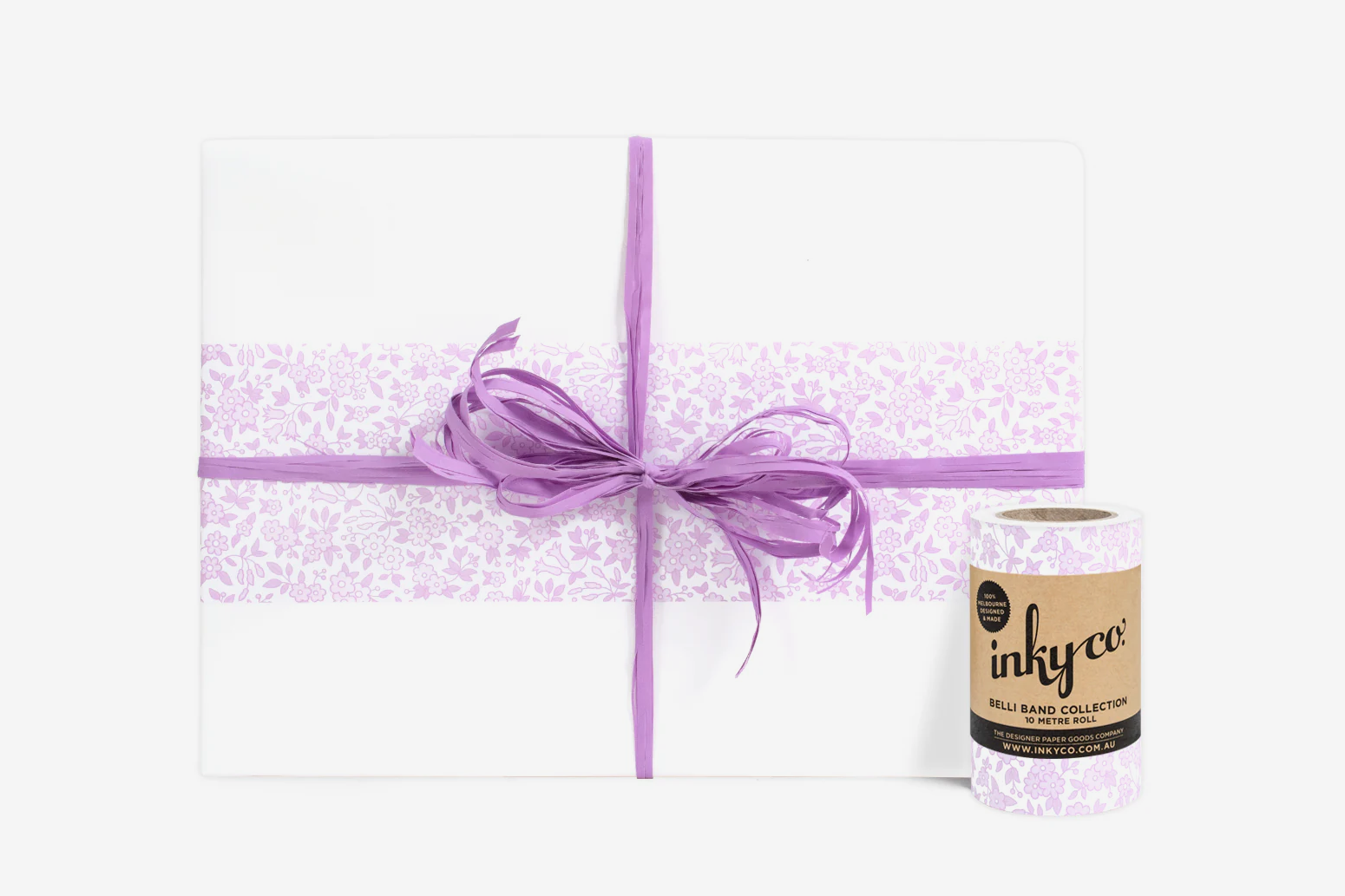 Inky Co Belli Band - Eloise Lilac | Flywheel | Stationery | Tasmania