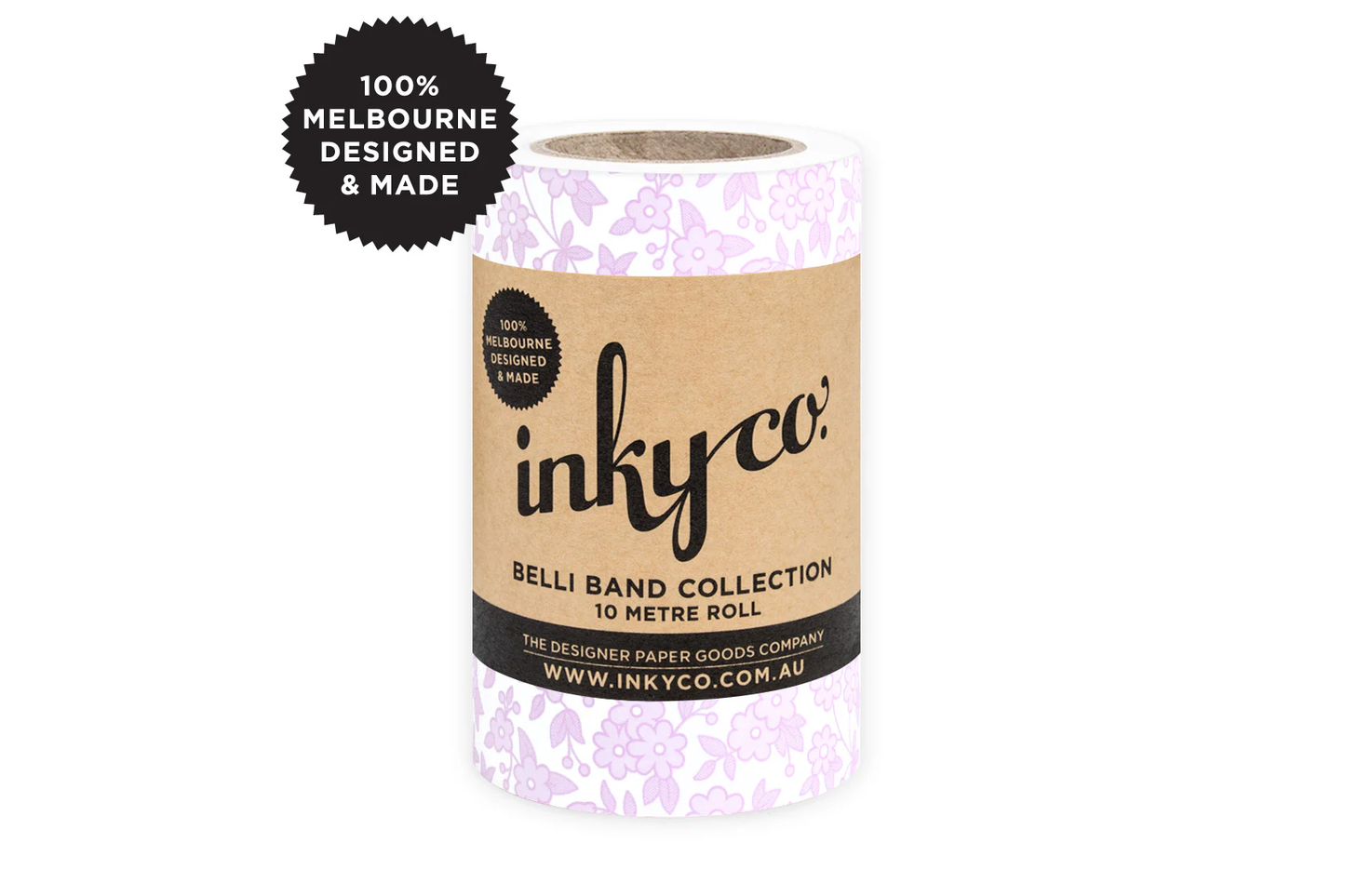 Inky Co Belli Band - Eloise Lilac | Flywheel | Stationery | Tasmania