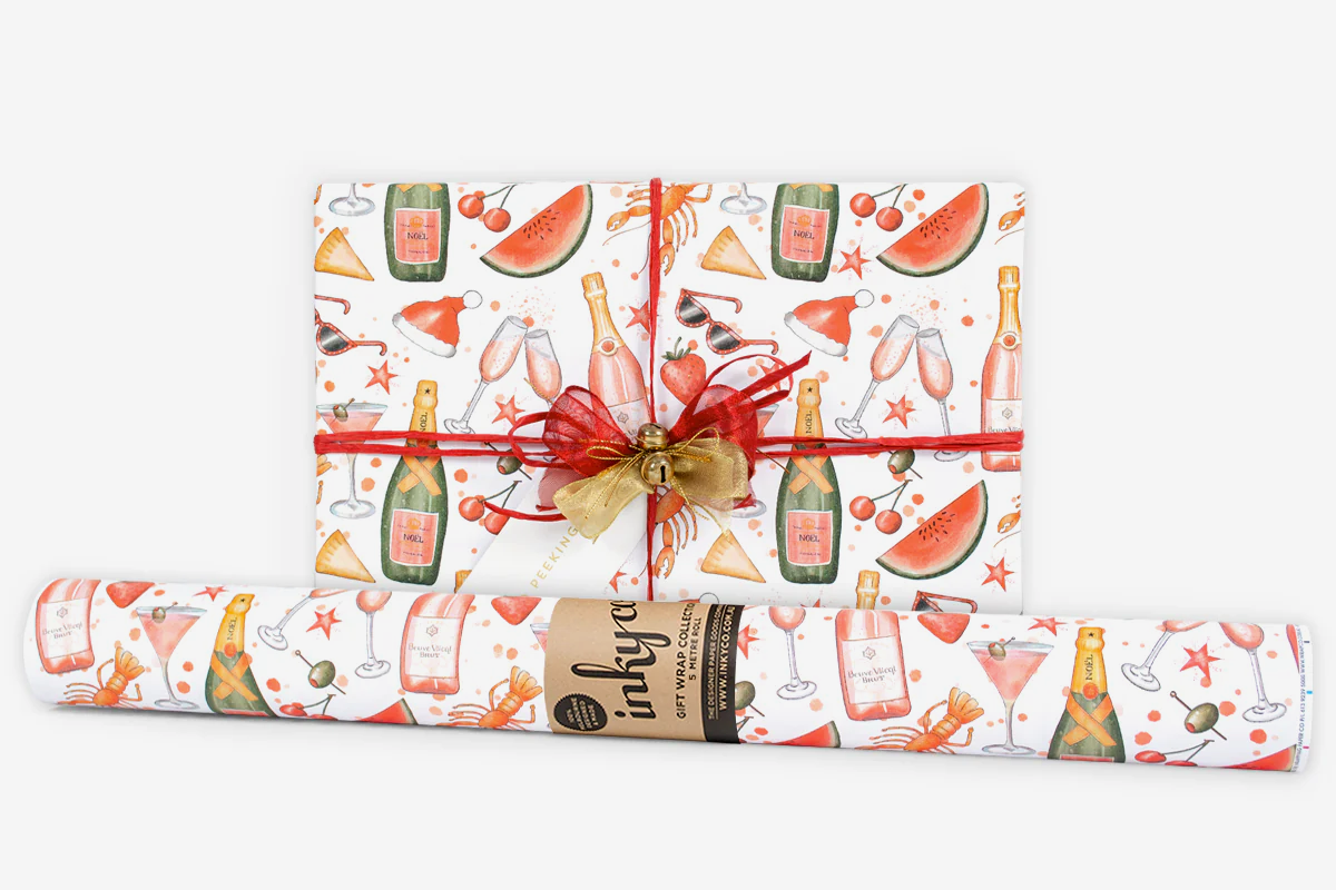 Inky Co Wrap - Christmas Cheer | Flywheel | Stationery | Tasmania