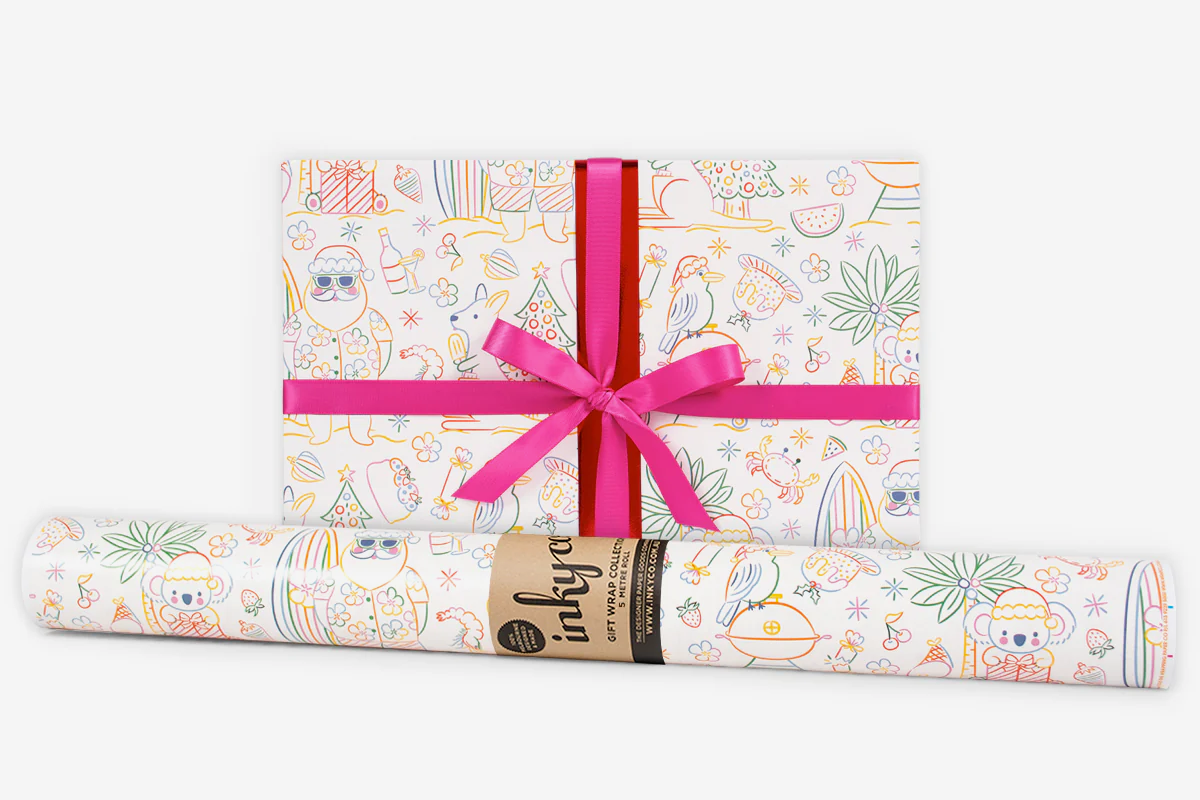 Inky Co Wrap - Coogee Christmas | Flywheel | Stationery | Tasmania