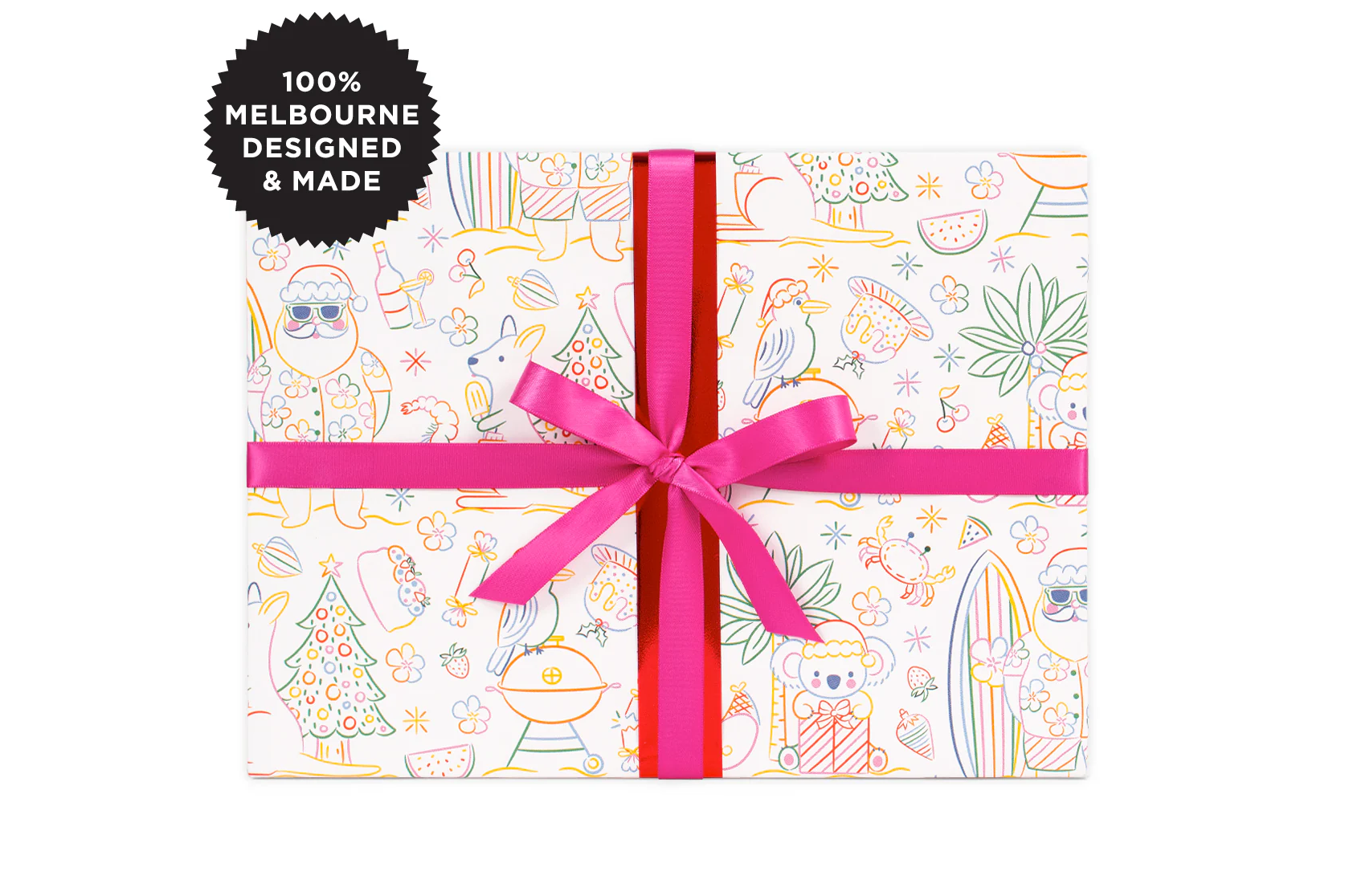 Inky Co Wrap - Coogee Christmas | Flywheel | Stationery | Tasmania