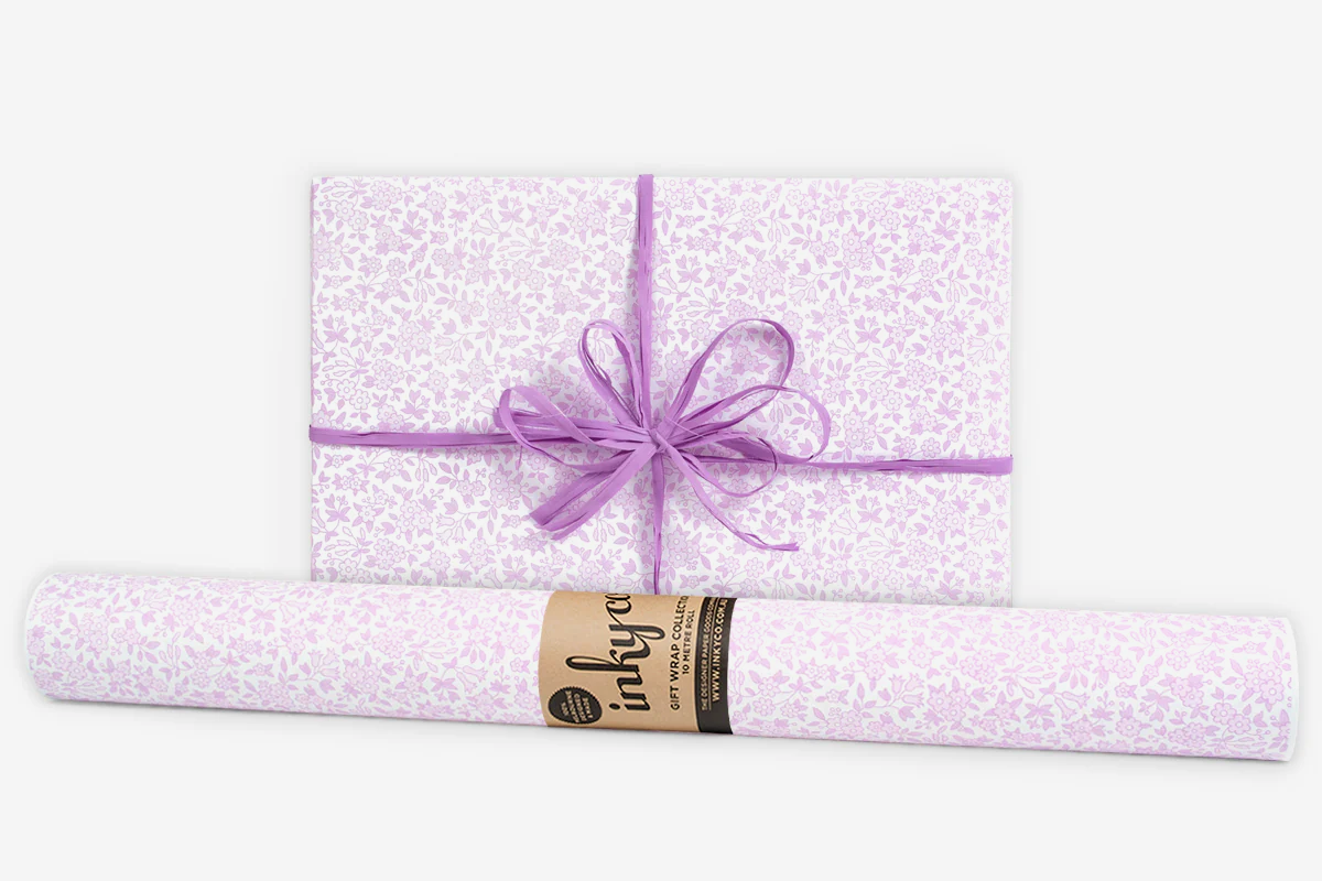 Inky Co Wrap - Eloise Lilac | Flywheel | Stationery | Tasmania