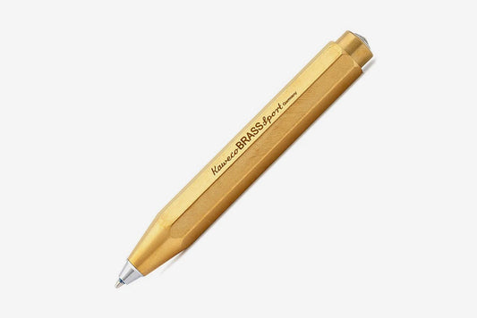 Kaweco Brass Sport Ballpoint Pen | Flywheel | Stationery | Tasmania