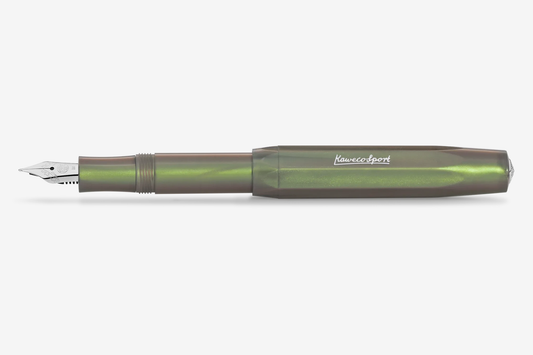 Kaweco Lunar Sport Fountain Pen - Shadow Green | Flywheel | Stationery | Tasmania