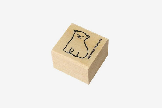 Kodomo No Kao Stamp - Baby Polar Bear | Flywheel | Stationery | Tasmania