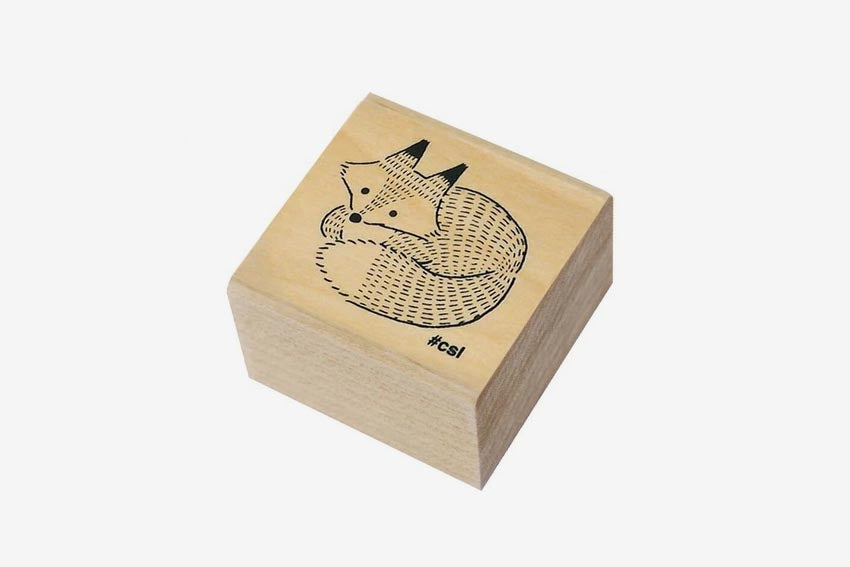 Kodomo No Kao Stamp - Fox | Flywheel | Stationery | Tasmania