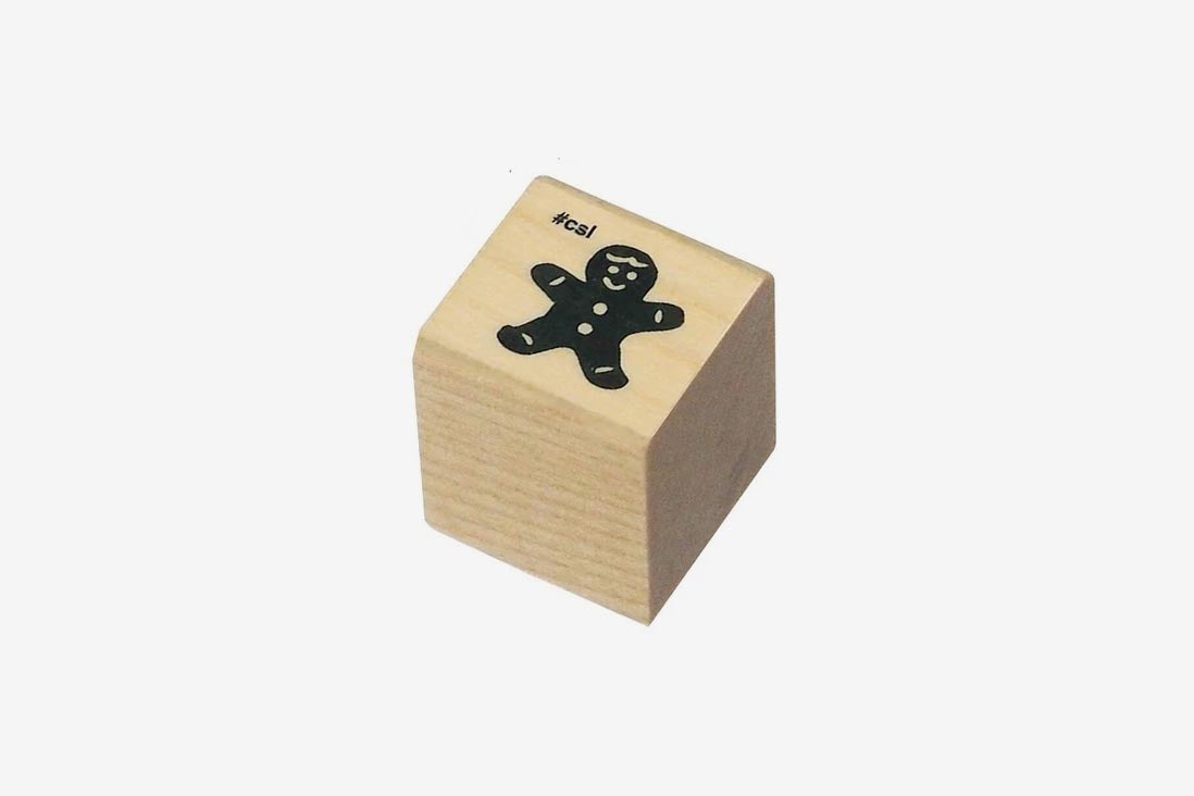 Kodomo No Kao Stamp - Mini Gingerbread Man | Flywheel | Stationery | Tasmania