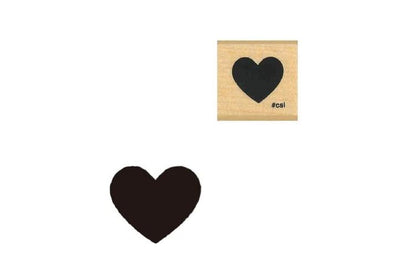 Kodomo No Kao Stamp - Mini Heart | Flywheel | Stationery | Tasmania